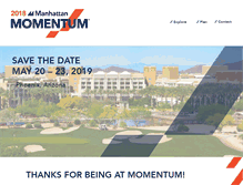 Tablet Screenshot of manh-momentum.com